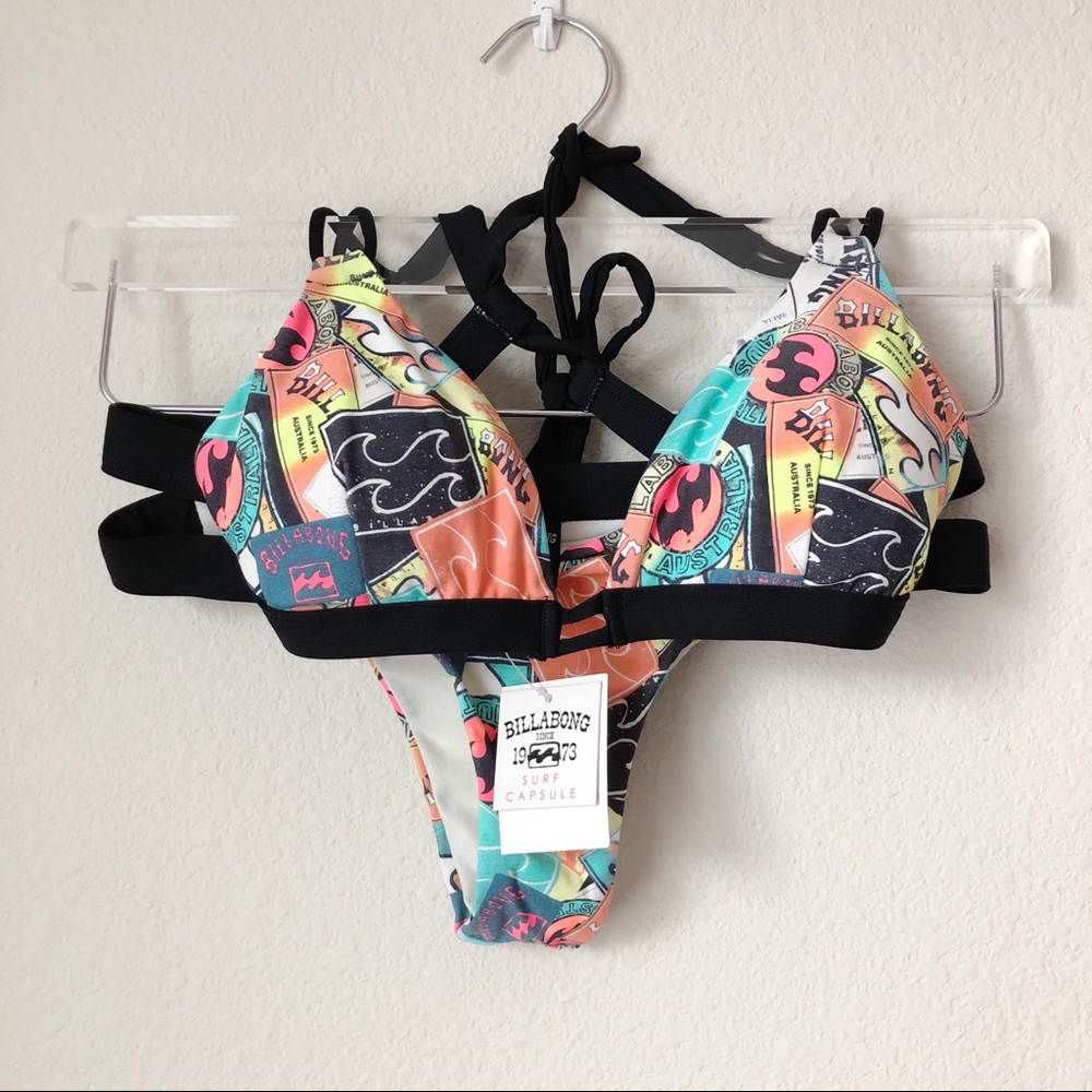 Billabong Surf Capsule Since 1973 Aus Bikini Set M
